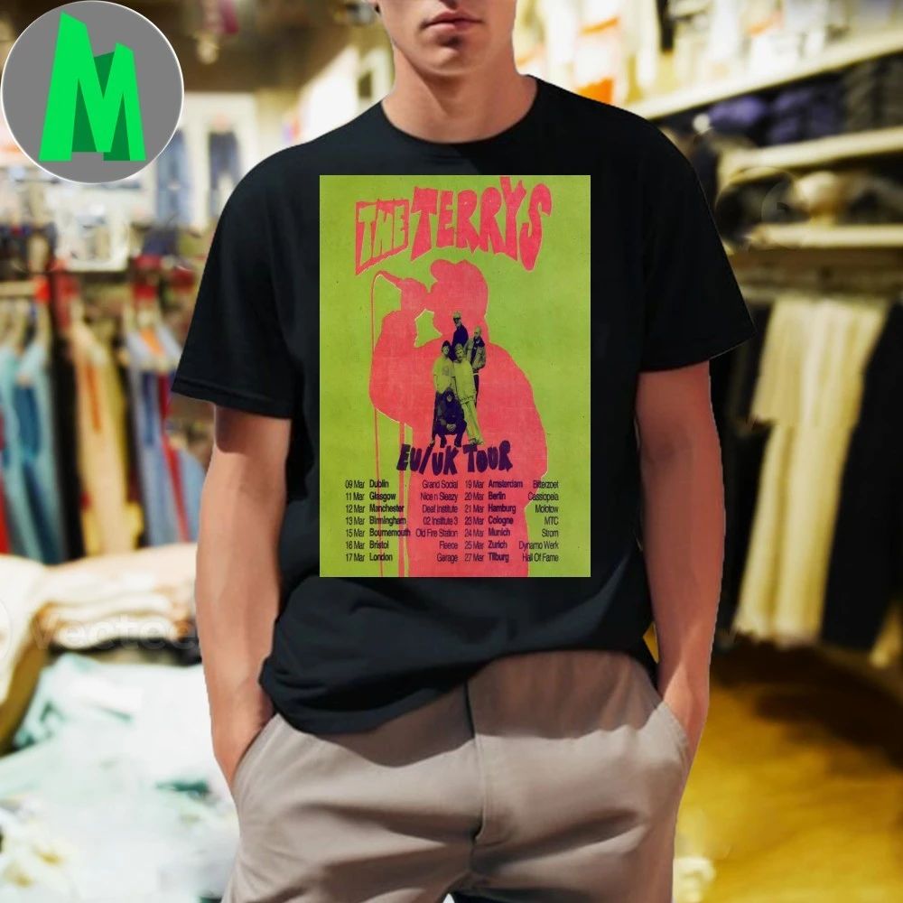 The Terrys EU-UK 2026 Shows Poster Shirt
