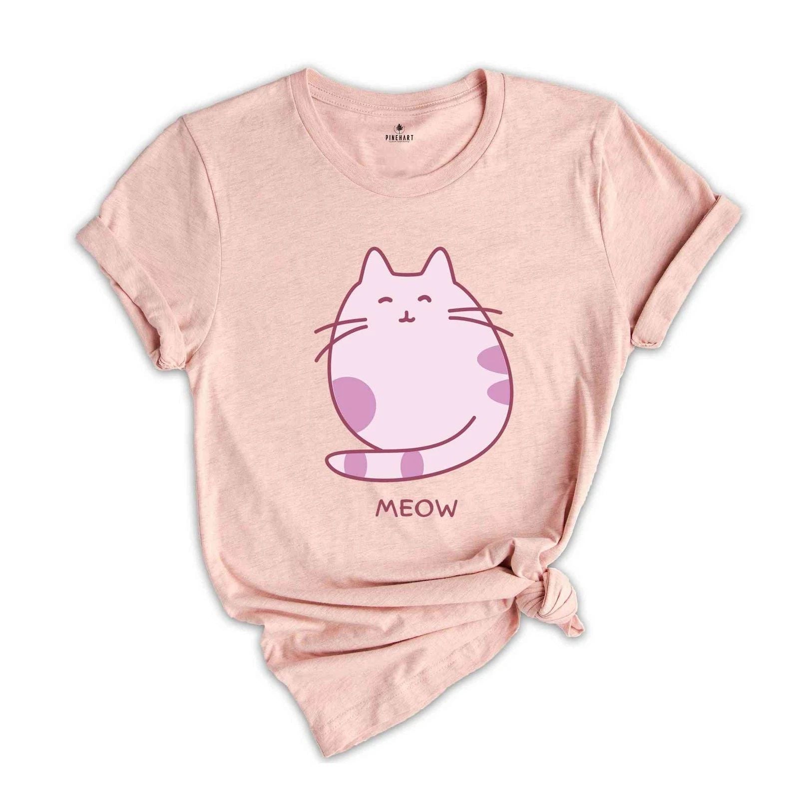 Cute Cat Shirt, Cat Lover Shirt, Women Cat Lover, Funny Cat Shirt, Gifts for Cat