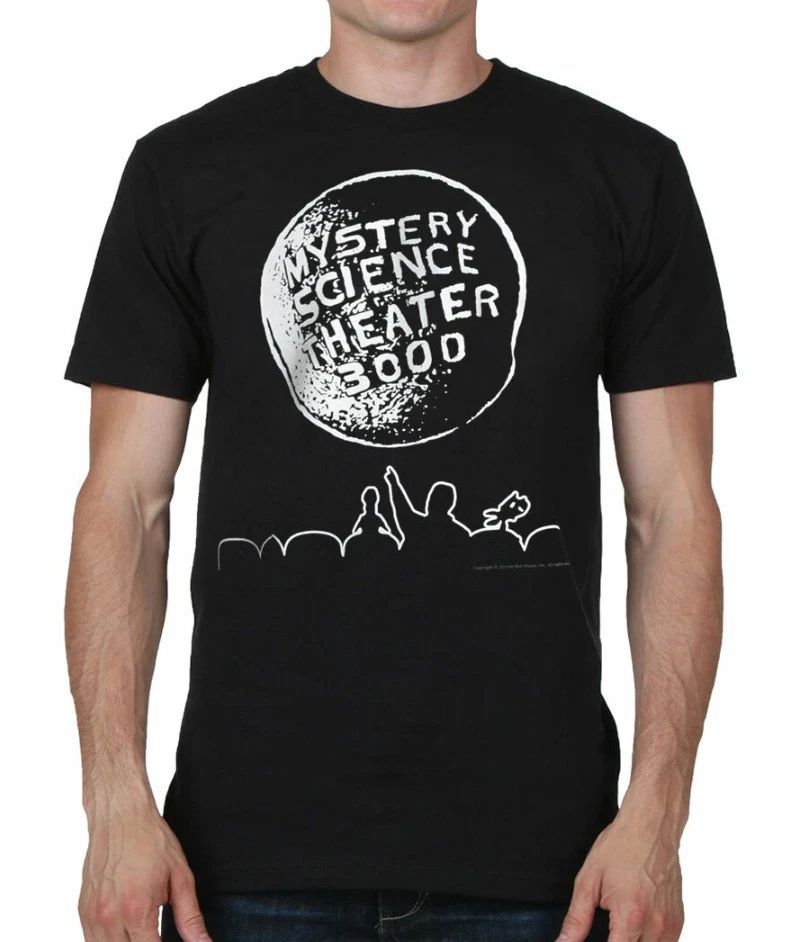 Mystery Science Theater 3000 T-Shirt, MST3K Front Row, Unisex Sci-Fi Tee
