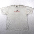 Vintage Y2K Hurley T Shirt Gray XL XLarge Surf Mens Grunge Skater