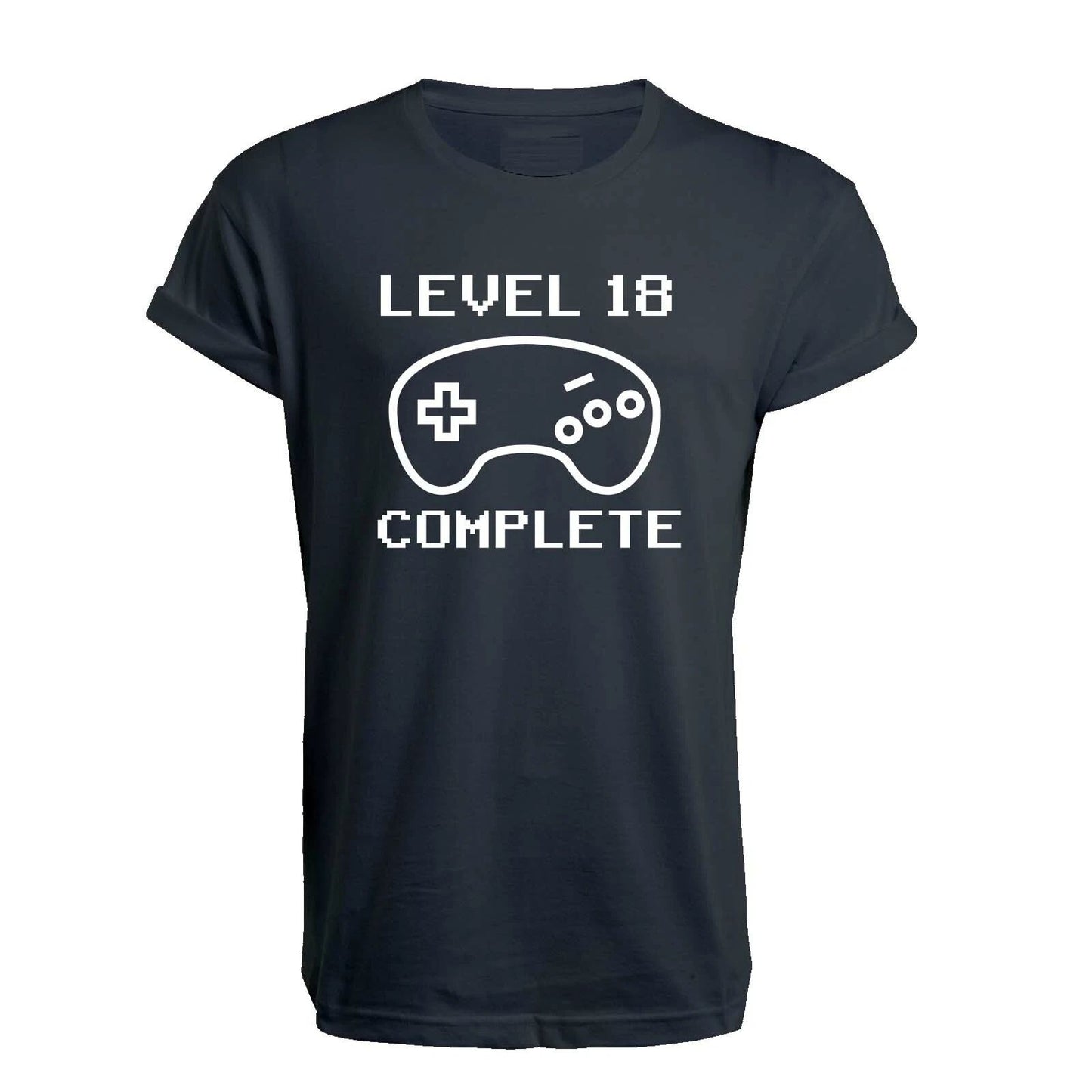 Level 18 Complete - 18th Birthday T Shirt, Gamer Geek Shirt