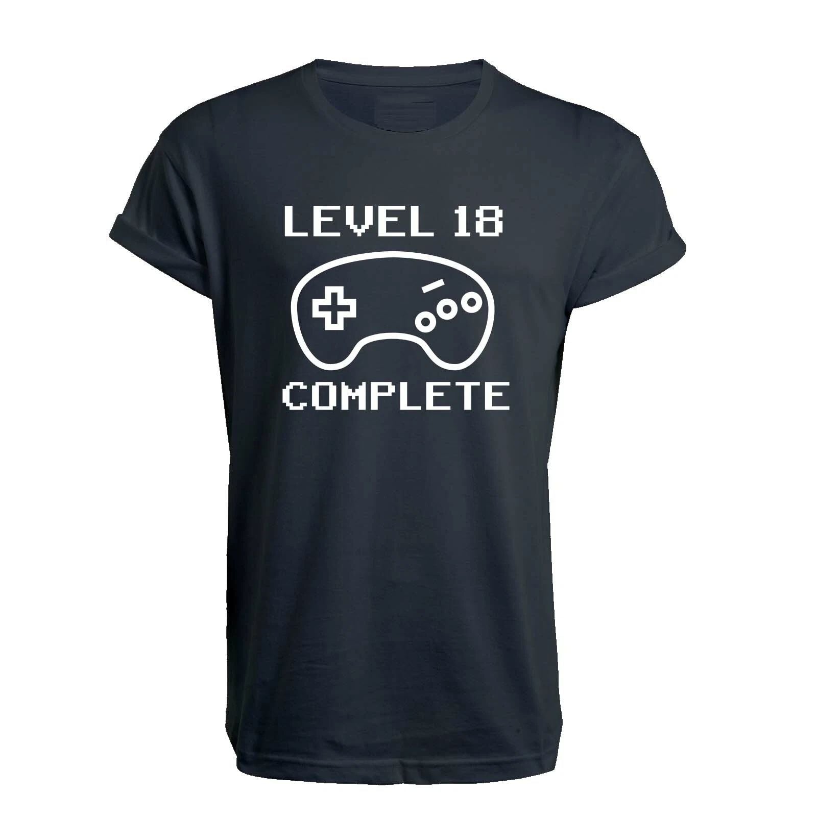 Level 18 Complete - 18th Birthday T Shirt, Gamer Geek Shirt