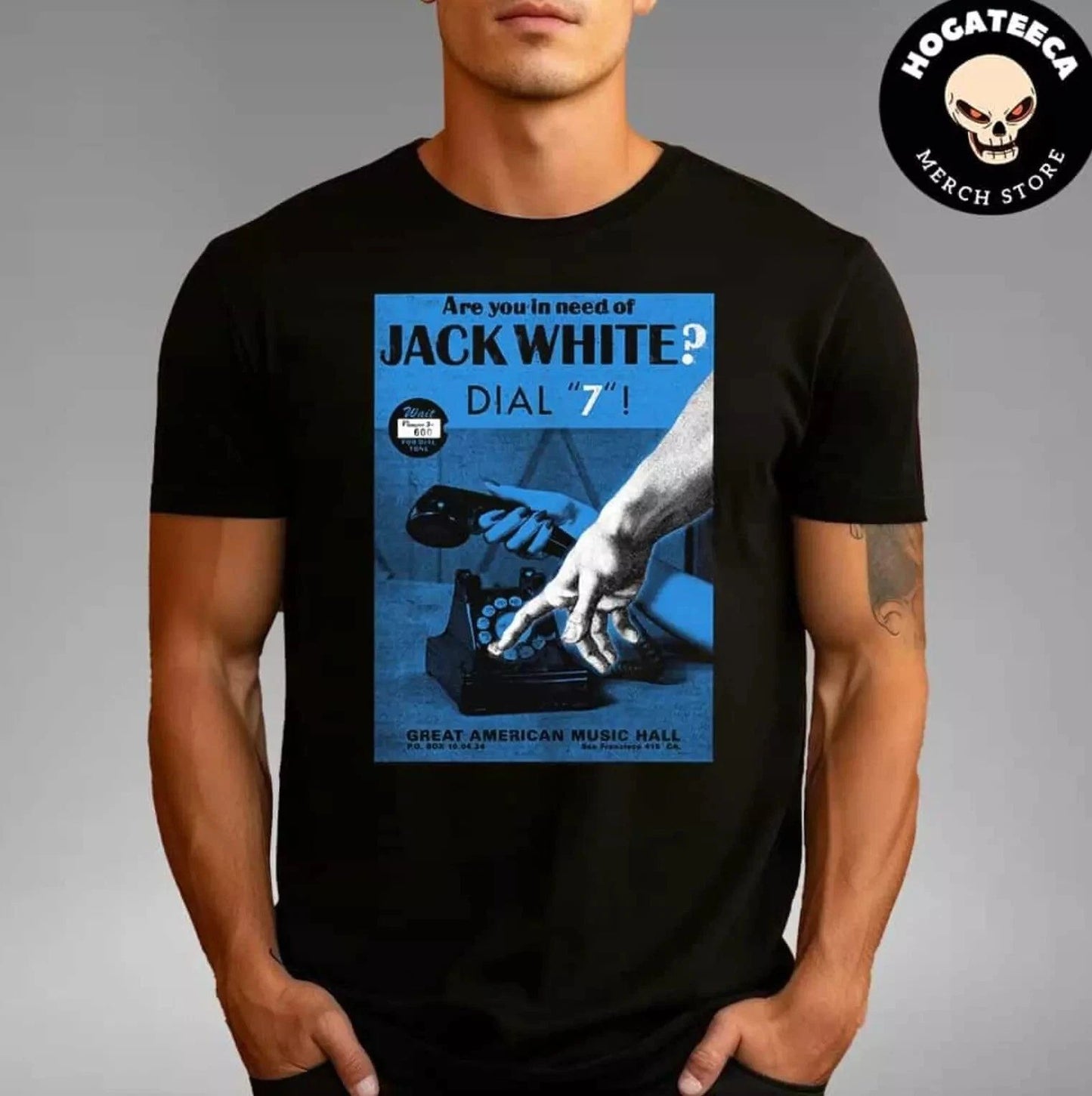 Jack White On Oct 04 2024 In Sanfrancisco 415 Ca Unisex T-Shirt S-5XL