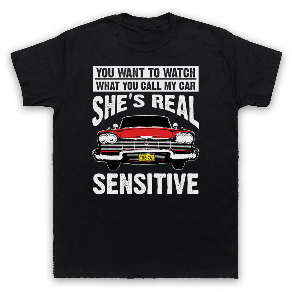 CHRISTINE REAL SENSITIVE PLYMOUTH FURY KING UNOFFICIAL MENS & WOMENS T-SHIRT