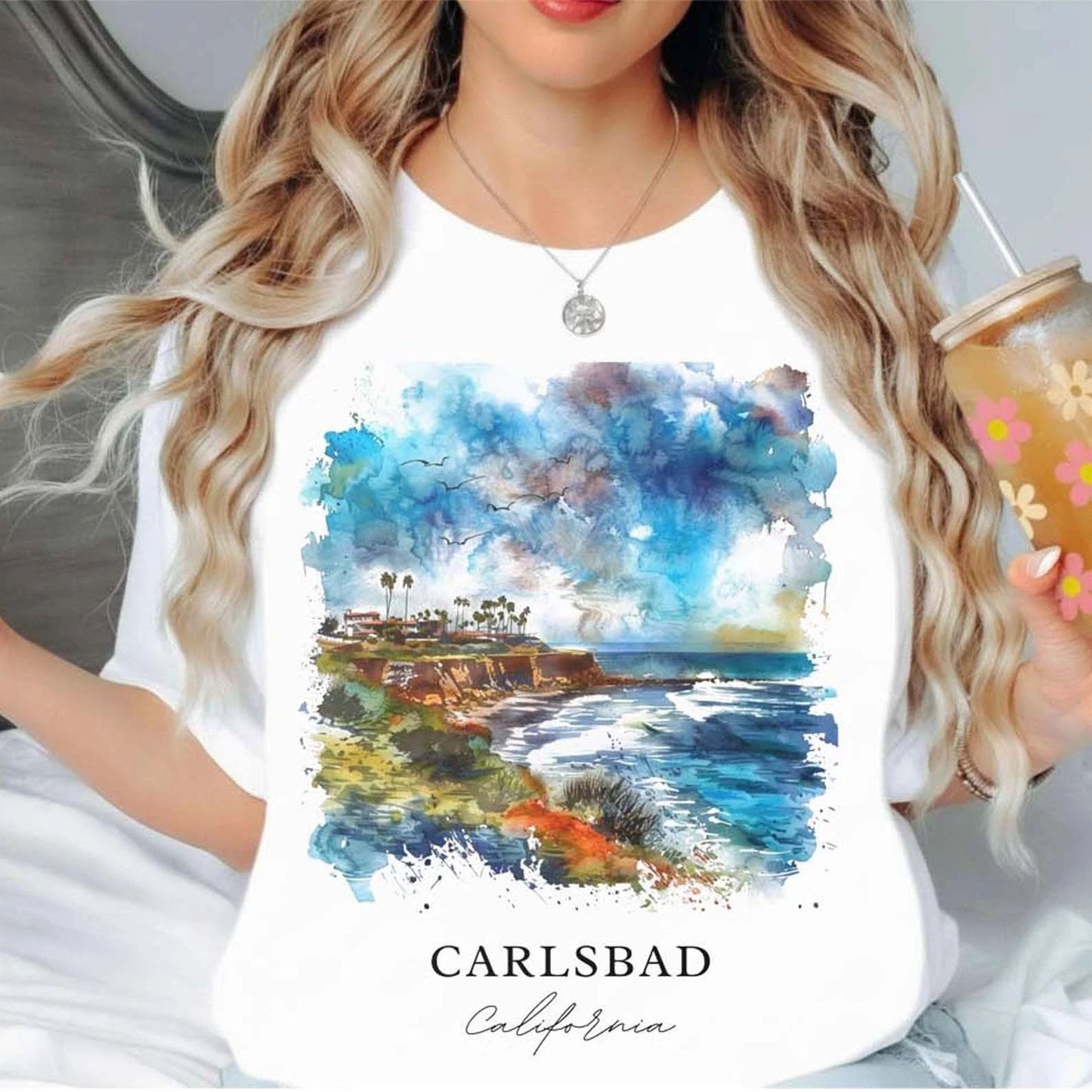 Carlsbad Unisex Shirt Travel Gift California Trip Lover Souvenir Tee
