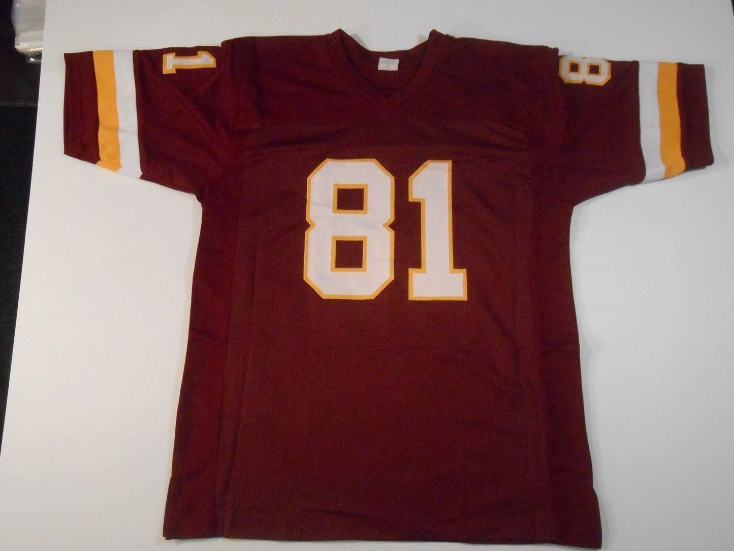 Custom Art Monk Burgundy Mesh Football Jersey