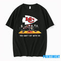 You Cant Sit With Us Chiefs Football Horror Movies Halloween Tshirts Sweater