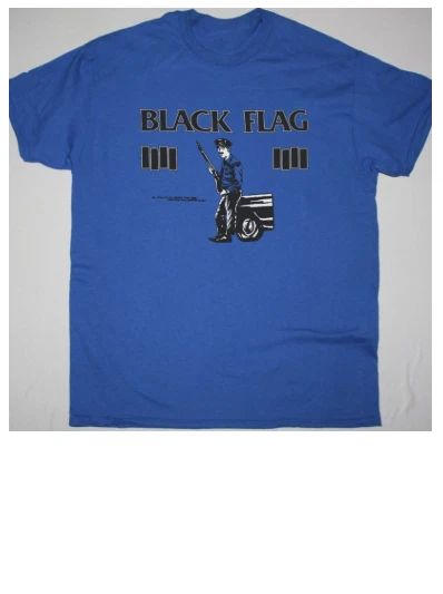 Black Flag – Do Exactly As You’re Told – New Blue T-Shirt