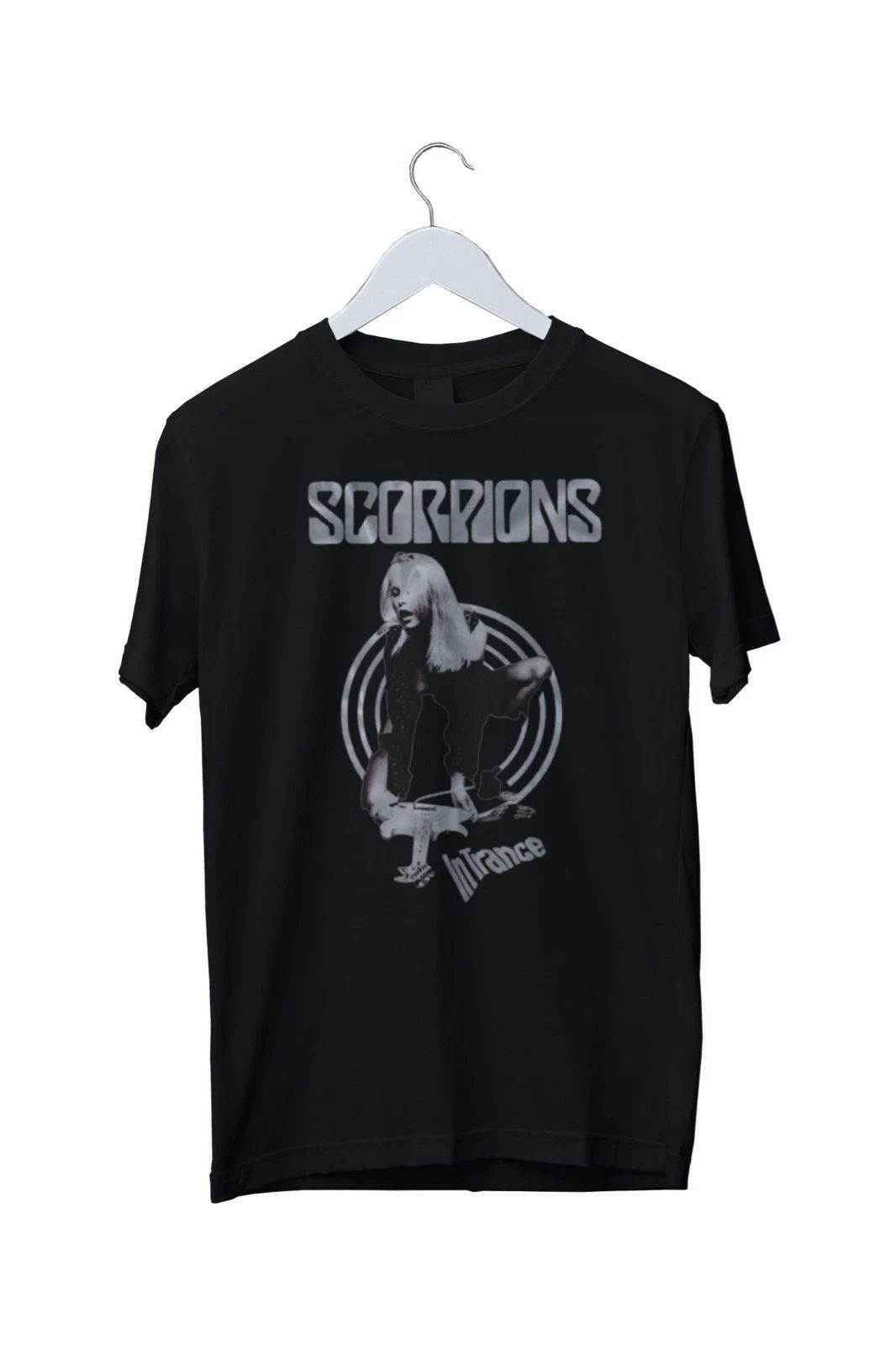Scorpions - In Trance Graphic Print Unisex T-Shirt Mens S M L XL 2 3 4 XL