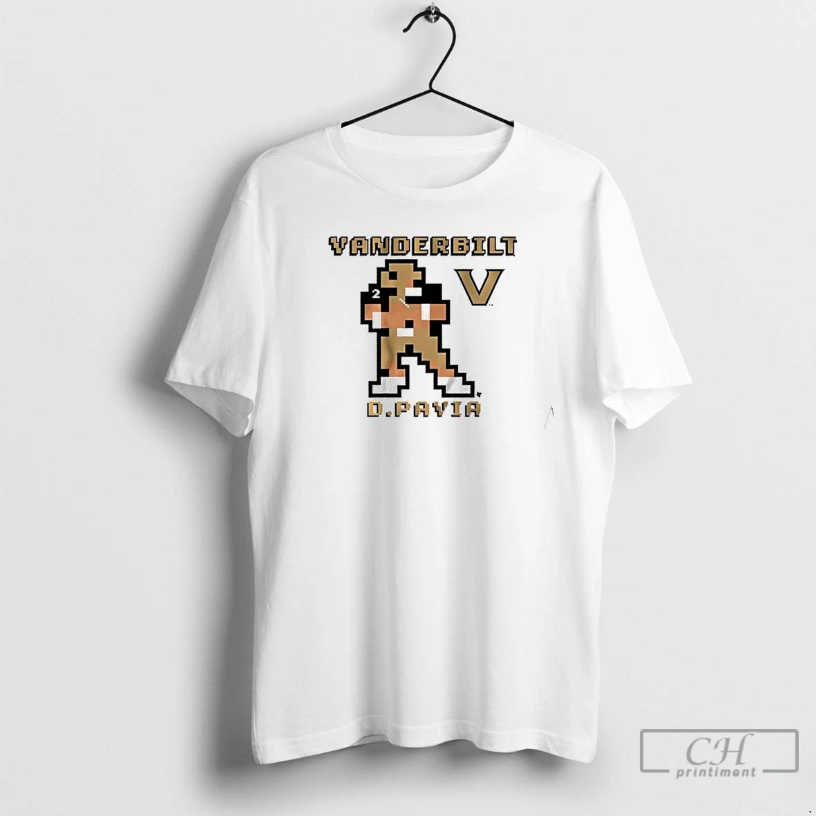 Premium Vanderbilt Football Diego Pavia Retro Baller T Shirts