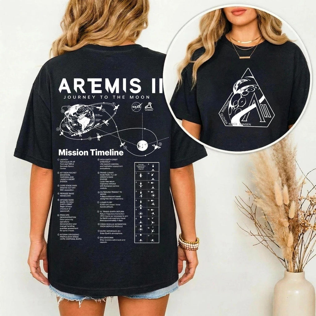 Artemis II Launch to The Moon 2026 Unisex T-Shirt