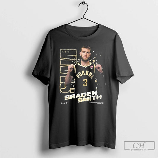 Premium Slam Braden Smith Purdue Boilermaker T Shirts