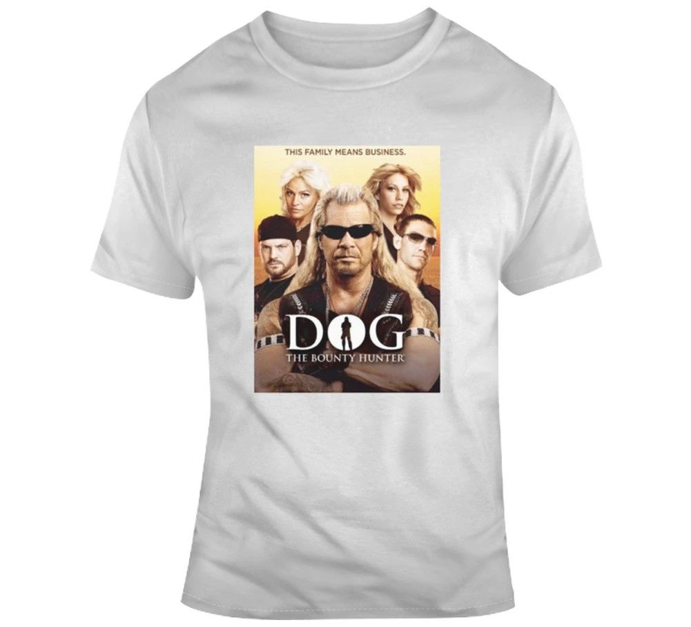 Dog The Bounty Hunter Old School Vintage Crime Tv Show T Shirt