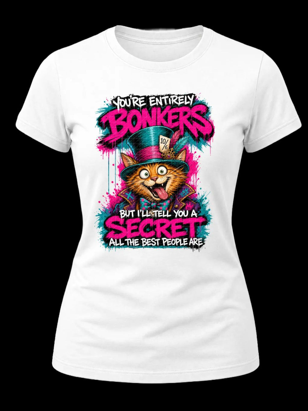 You’re Entirely Bonkers Orange Tabby Cat Shirt