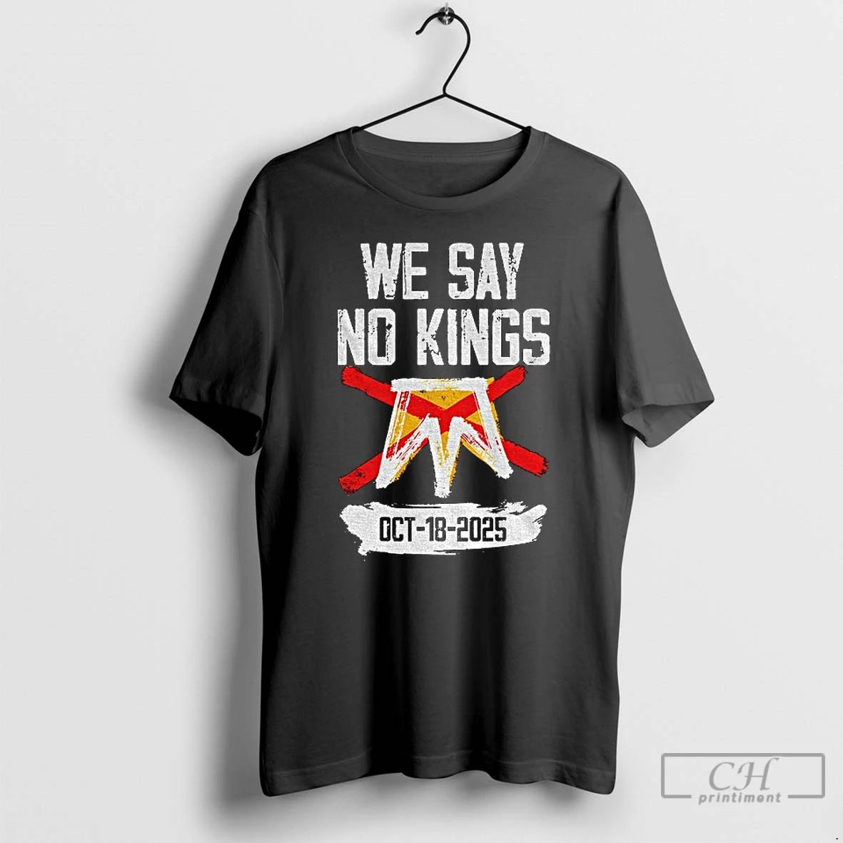 No Kings In America 18 October 2025 Anti Trump T Shirts