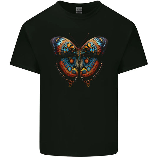 Fantasy Butterfly Design Mens Cotton T-Shirt Tee Top