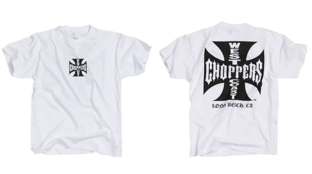 West Coast Choppers OG Classic Reprint Tee White Mens Streetwear T-Shirt S-5XL