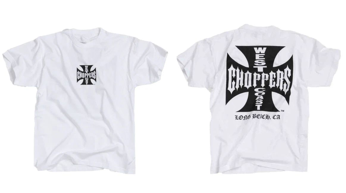 West Coast Choppers OG Classic Reprint Tee White Mens Streetwear T-Shirt S-5XL