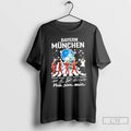 Classic Bayern Munich Vincent Kompany And Players Abbey Road Mia San Mia Signatures T Shirts