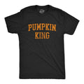 Mens Pumpkin King T Shirt Funny Halloween Jack-O-Lantern Autumn Graphic Novelty