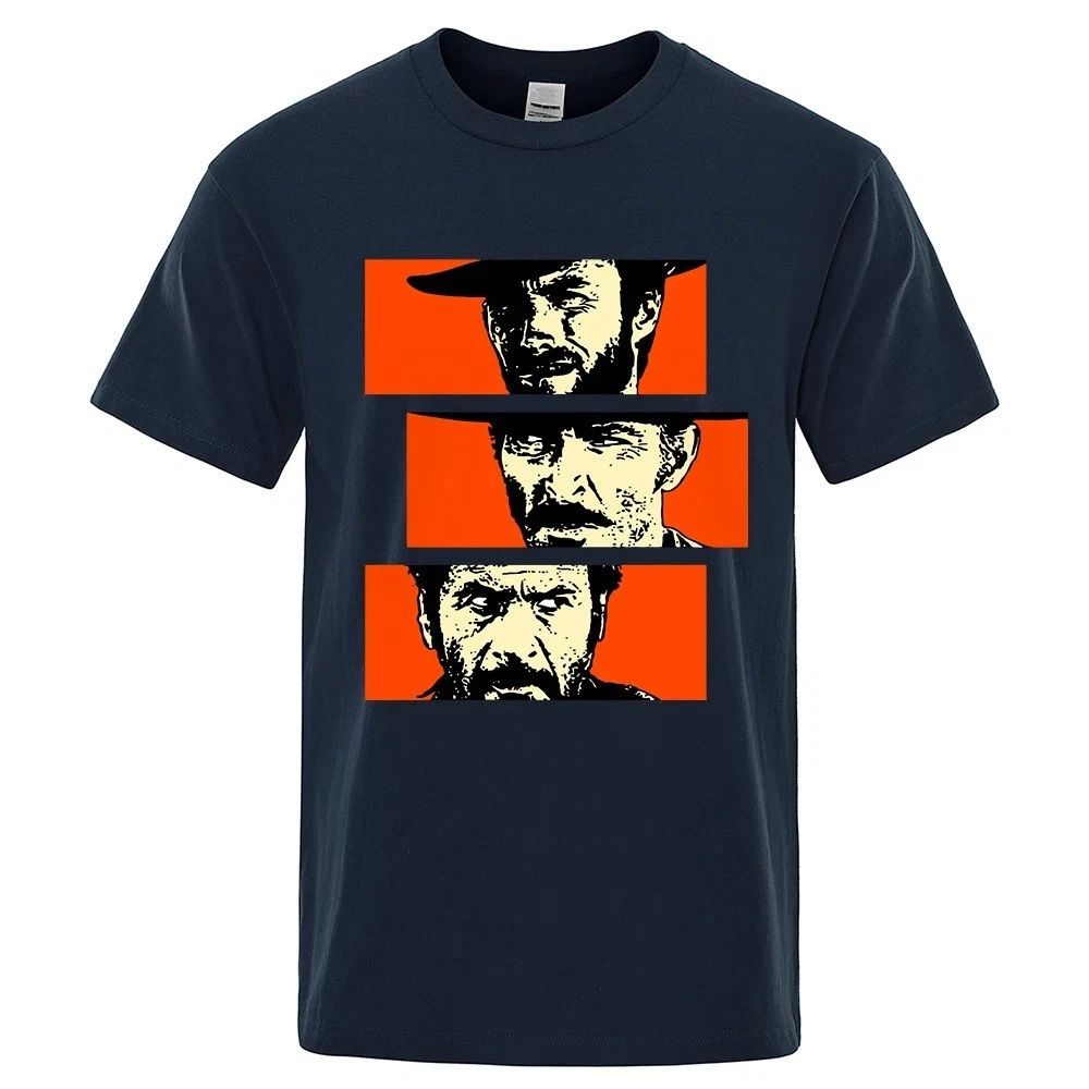 The Good the Bad and Ugly Graphic Printed Cotton Summer T-Shirt For Teen