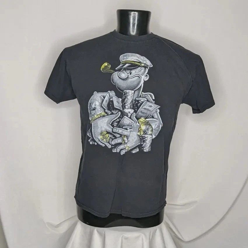 Men's Shirt short sleeve Graphic T-shirt for Men Black Large