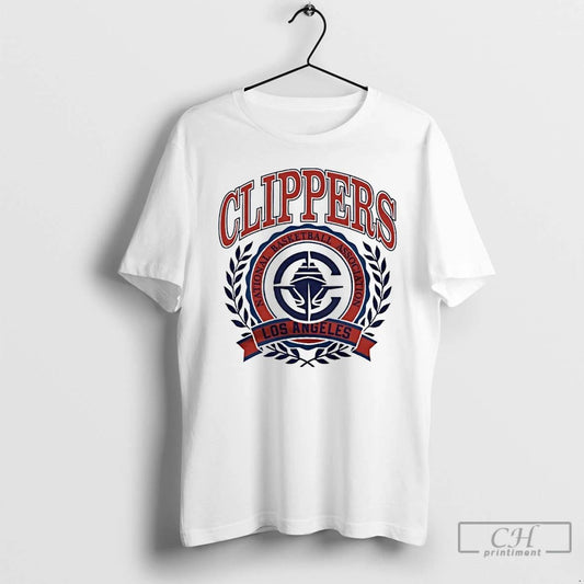 Classic Los Angeles Clippers Nba 2025 Logo T Shirts