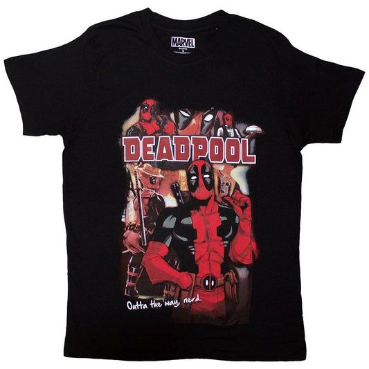 Deadpool Outta The Way Nerd T Shirt