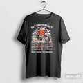 Premium Cleveland Browns Football 82nd Anniversary 2026 Thank You For The Memories Signature T Shirts