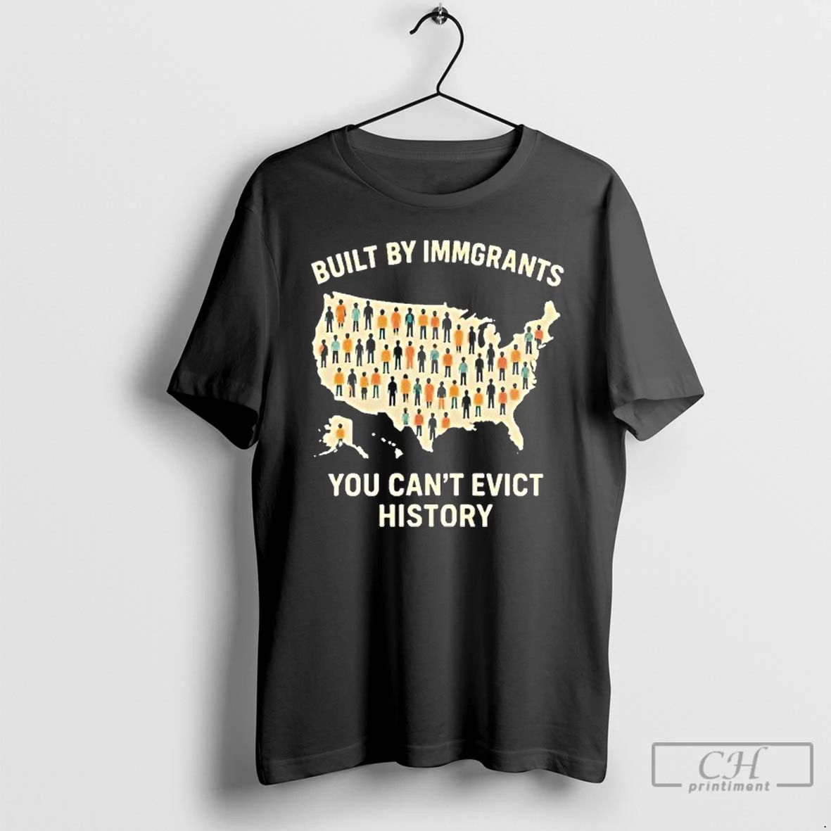 Classic Built By Immigrants You Cant Evict History T Shirts