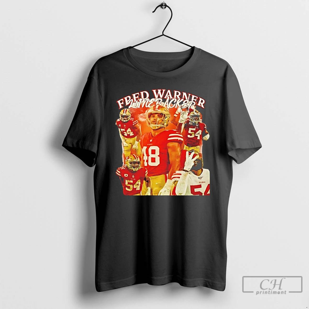 Classic Fred Warner Linebacker Vintage T Shirts