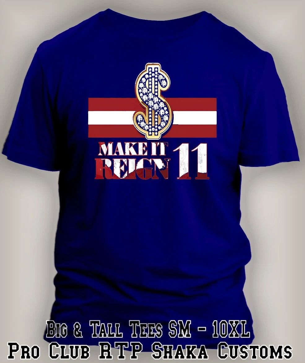 Money Graphic Tee Shirt Make it ReignHip Hop Streetwear Big Tall Pro Club Shaka