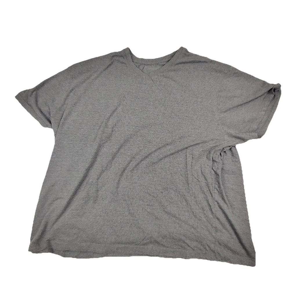 Beverly Hills Polo Club Shirt Mens 3XL Gray Short Sleeve V Neck Tagless Tee
