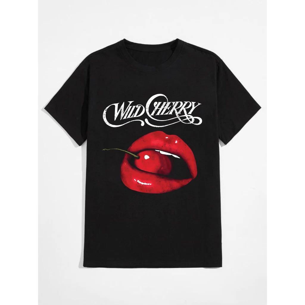 Wild Cherry “Biting Lip” Debut Album Funk Rock Band Vintage T-Shirt