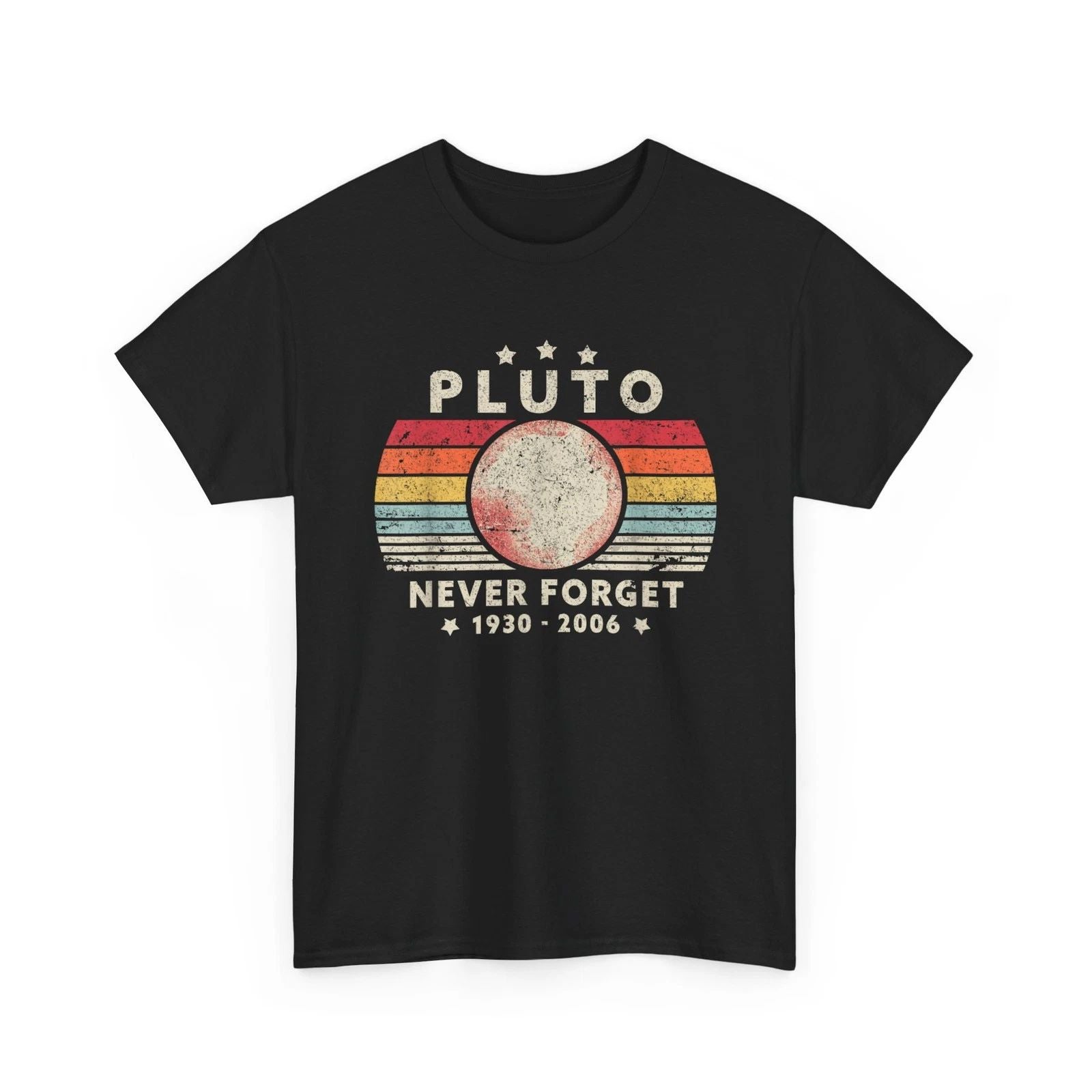 Never Forget Pluto Shirt, Astronomy Space Science Nerd T-Shirt