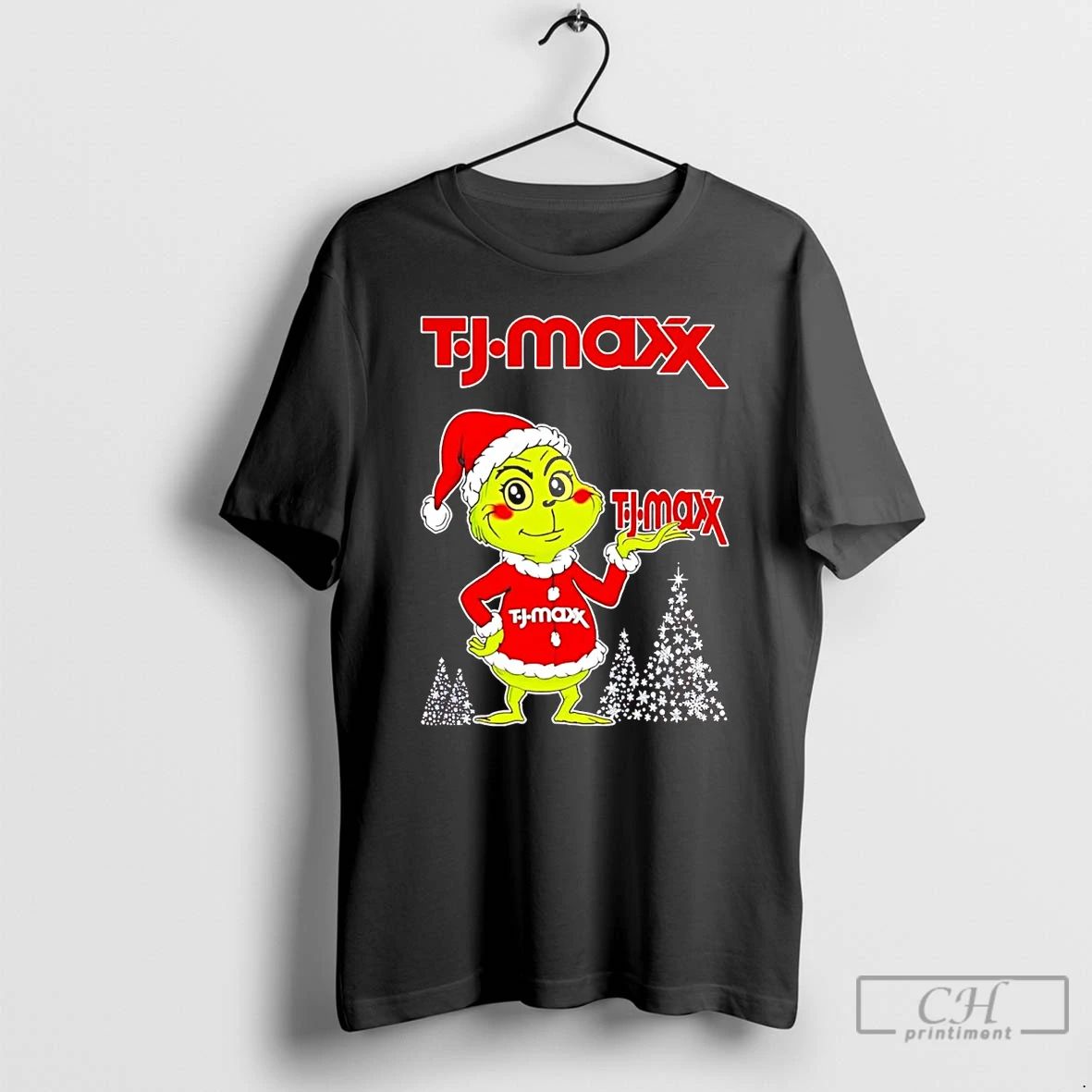 Classic Santa Grinch Tj Maxx Christmas T Shirts