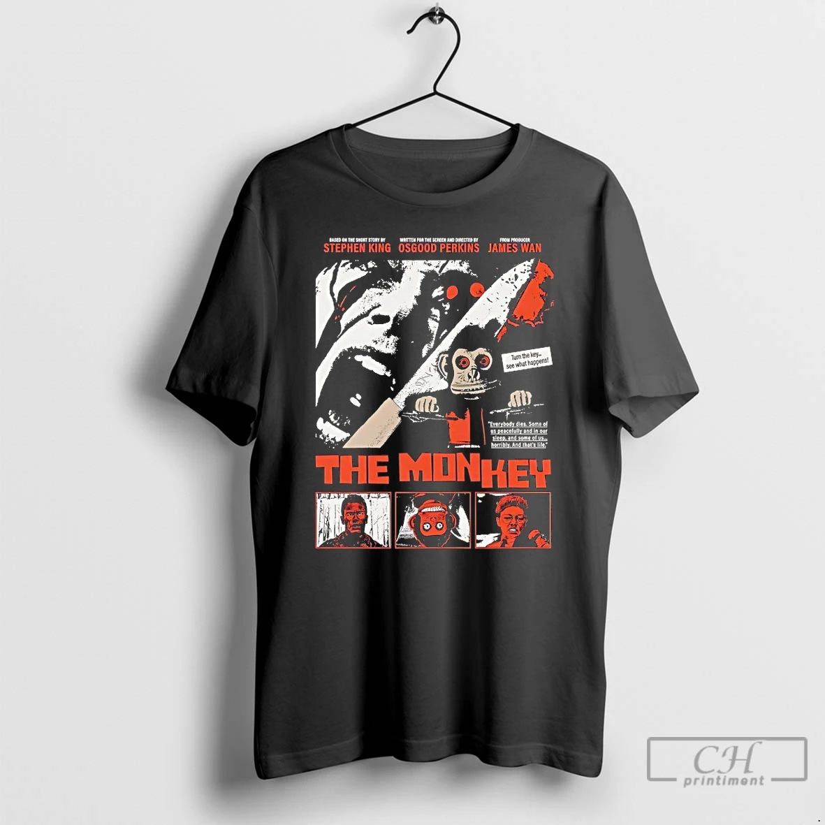 Premium The Monkey Turn The Key See What Happens T Shirts