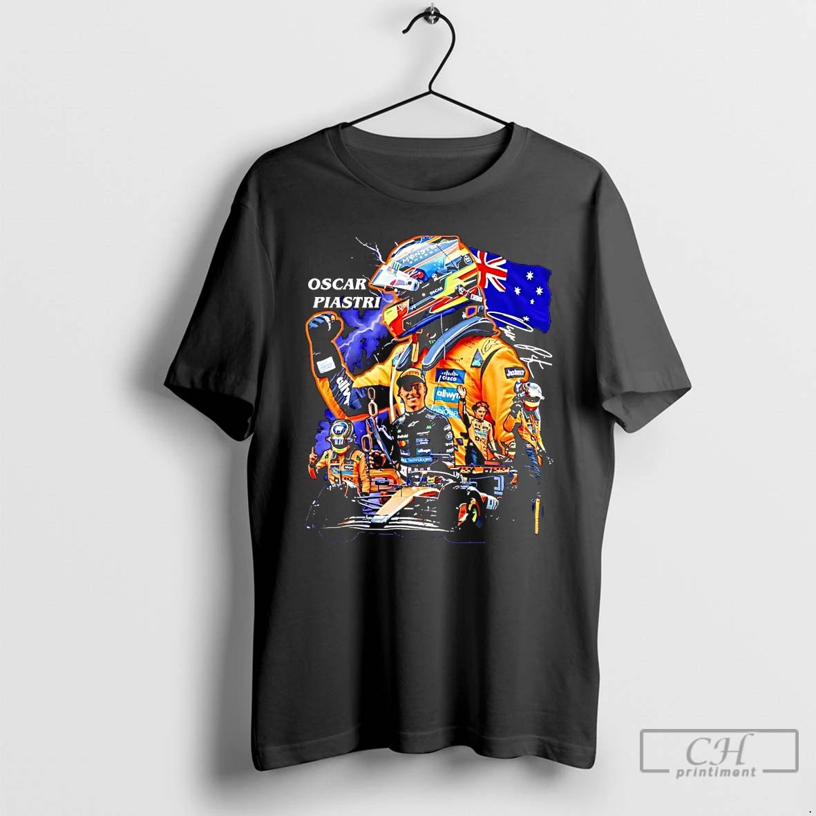 Classic Oscar Piastri 2025 Belgian Grand Prix At Spa Francorchamps T Shirts