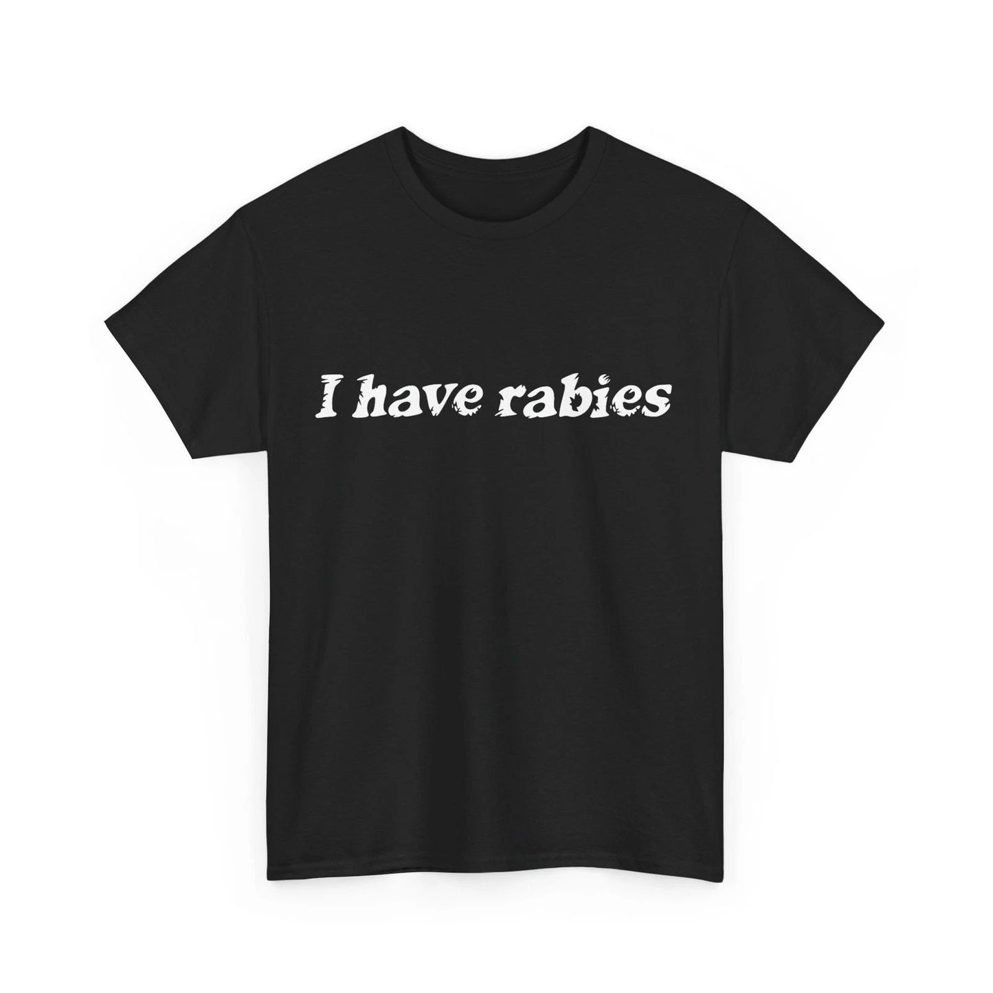 Retro Vintage I Have Rabies Funny Sarcastic T-Shirt