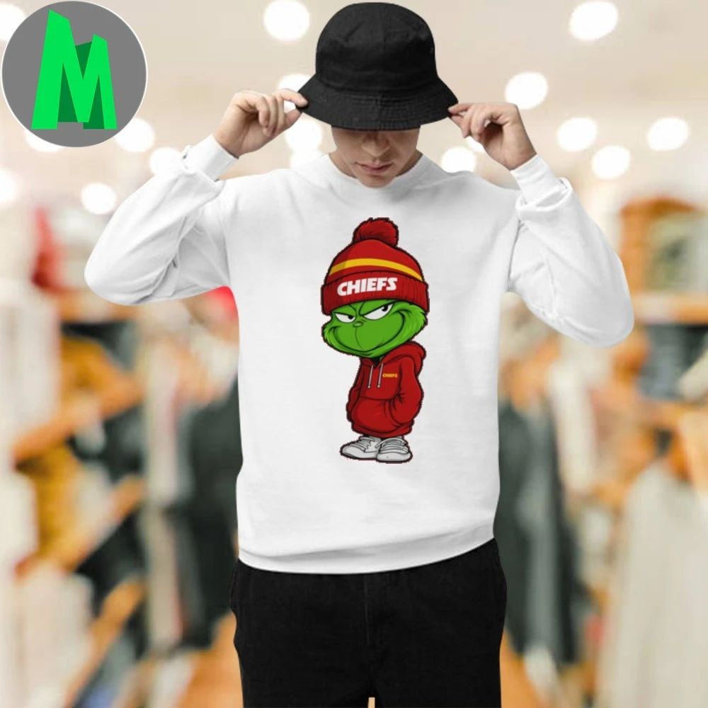 Grinch Kansas City Chiefs Logo Shirt