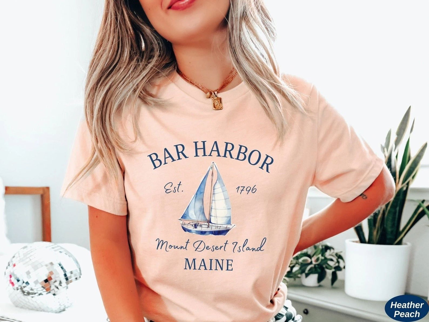 Bar Harbor Shirt Travel Gift for Maine Trip Lover Souvenir Tee