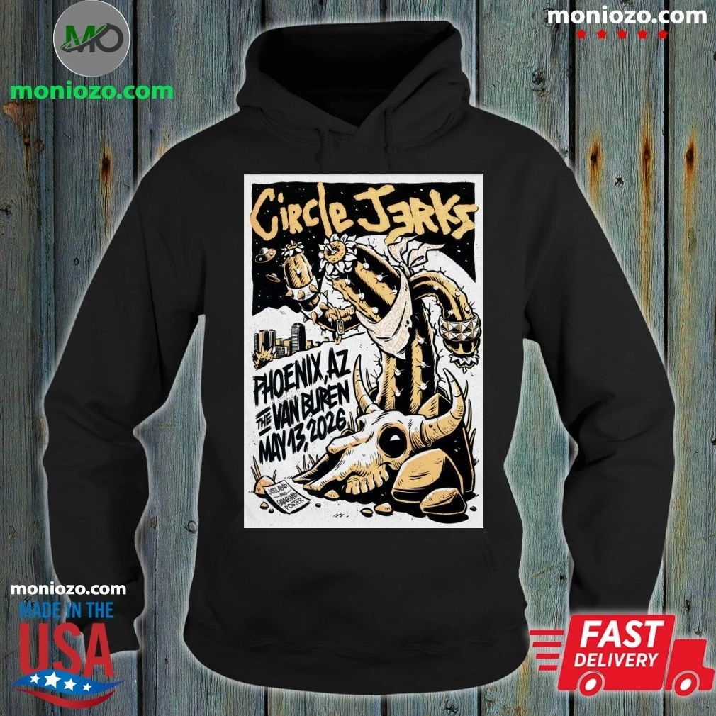 Original Circle Jerks Phoenix AZ Event On May 13 2026 Poster Shirt