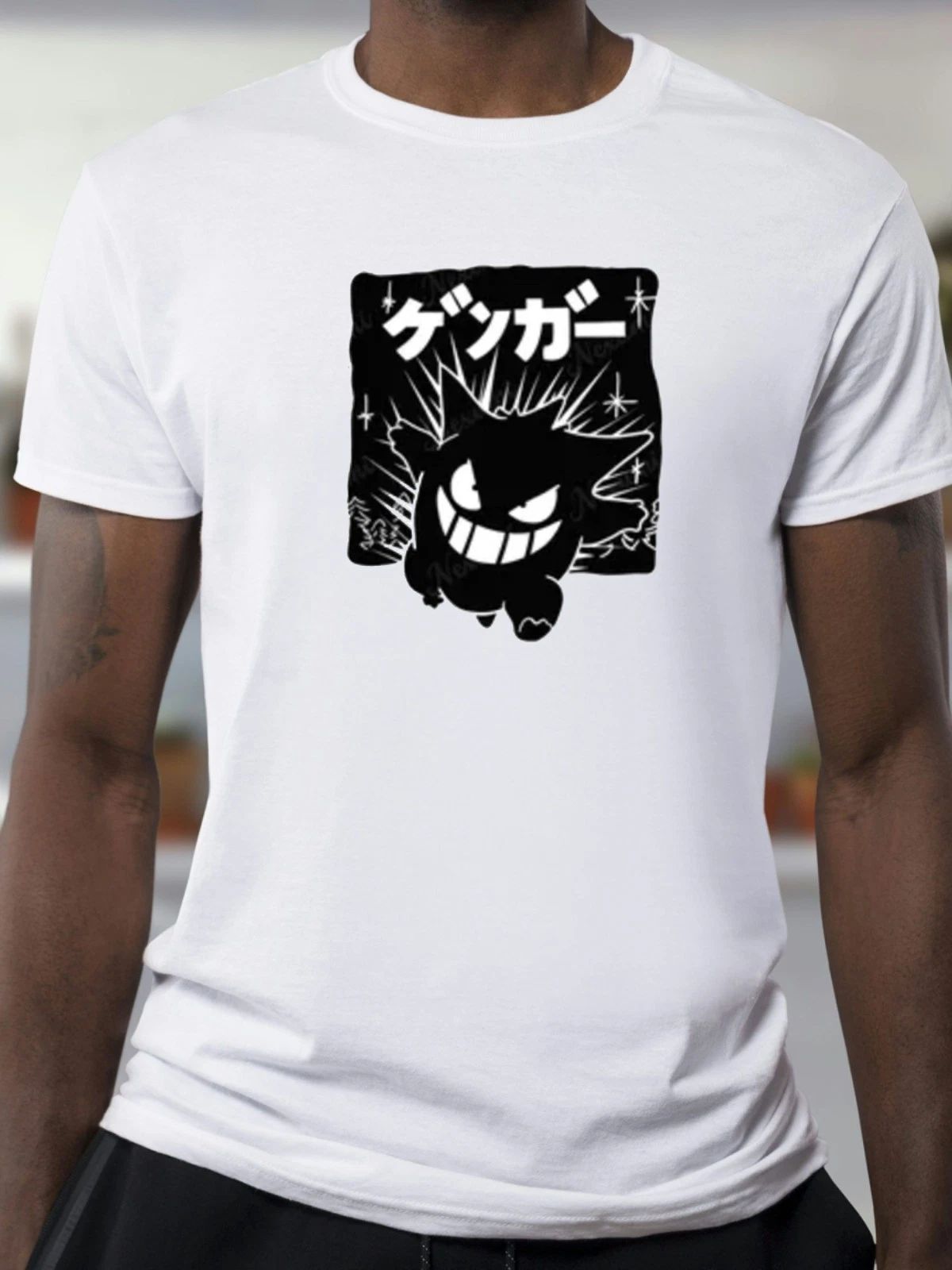 Cute Trendy Japanese Manga Anime T-Shirt Gengar Unisex