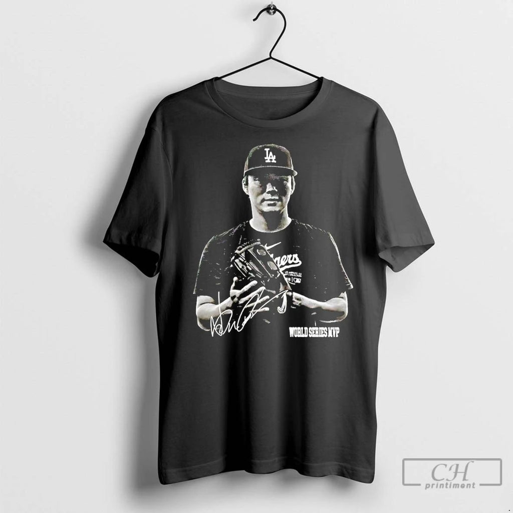 Premium Yoshinobu Yamamoto World Series Mvp Signature