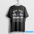 Los Angeles Dodgers Baseball Postseason Back To Back 2024 2025 National League Champions Tshirts Sweater