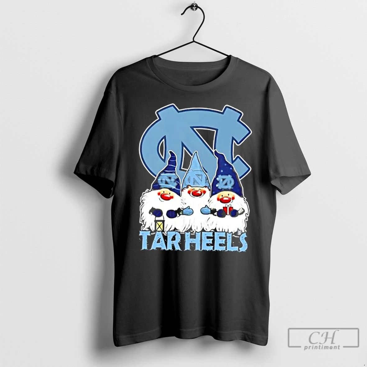 Classic North Carolina Tar Heels X Gnomes Xmas Christmas