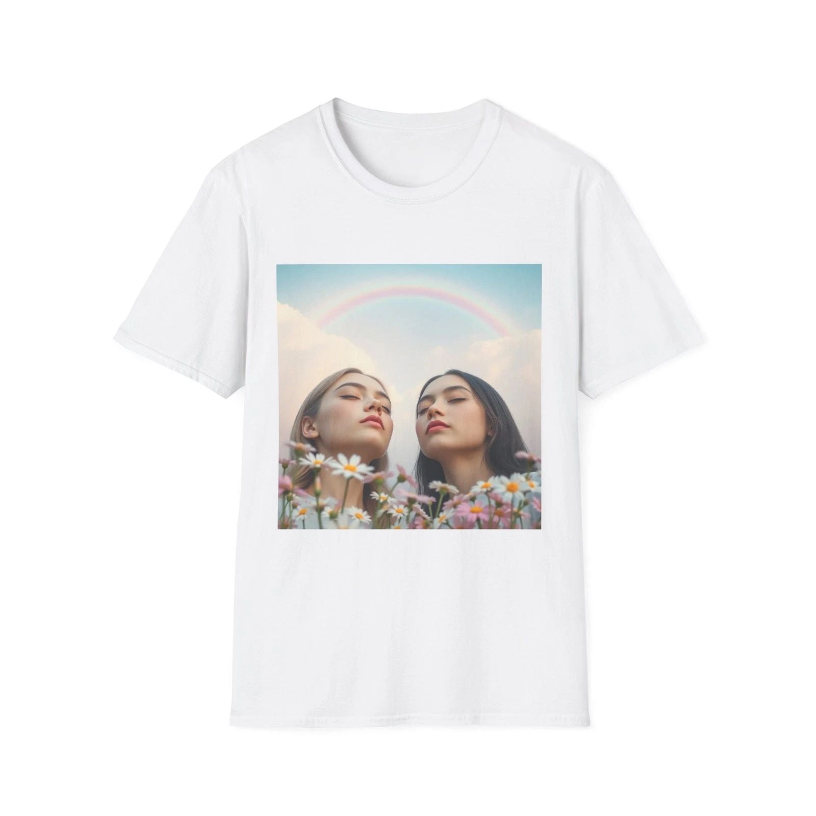 Dreamy Floral Unisex T-Shirt, Boho Tee, Gift for Friends, Pastel Shirt, [...]