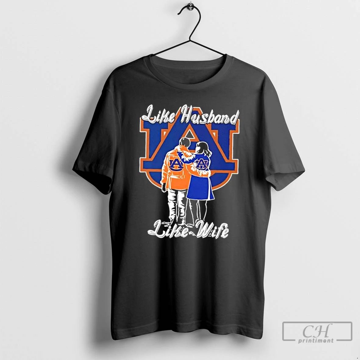 Classic Like Husband Like Wife Auburn Tigers T Shirts