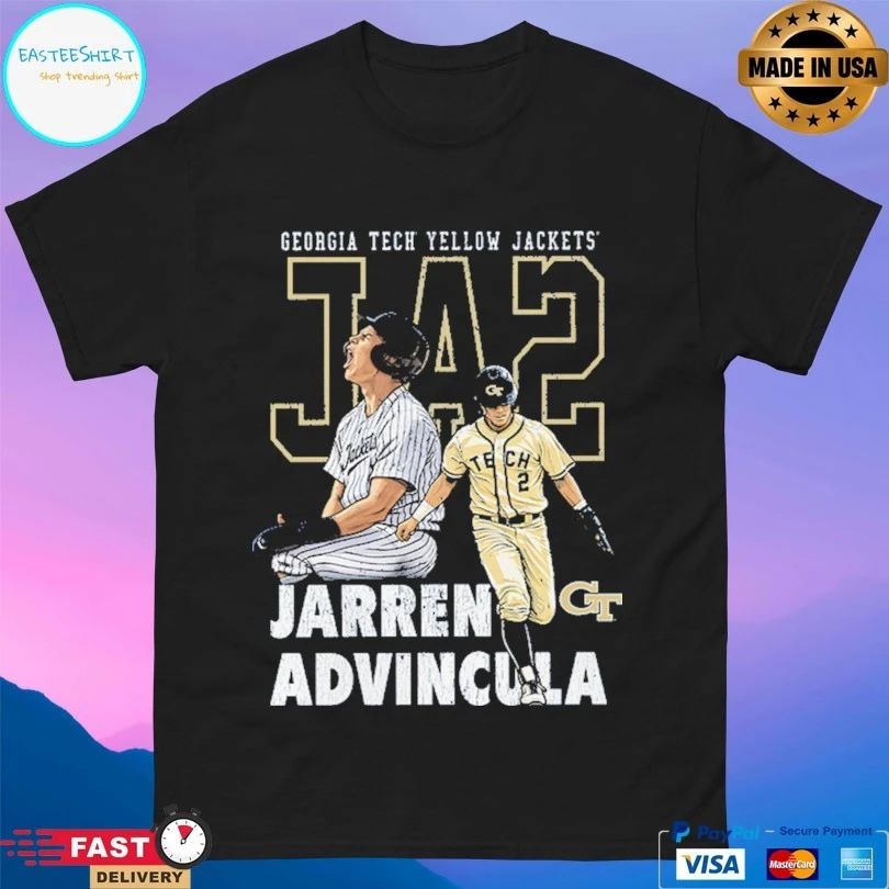Georgia Tech Yellow Jackets Ja2 Jarren Advincula T-shirt