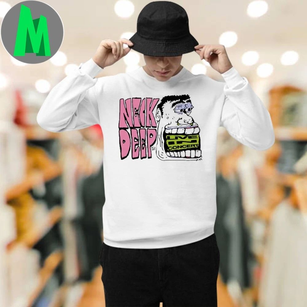 Live In Concert 2025 Neck Deep Shirt